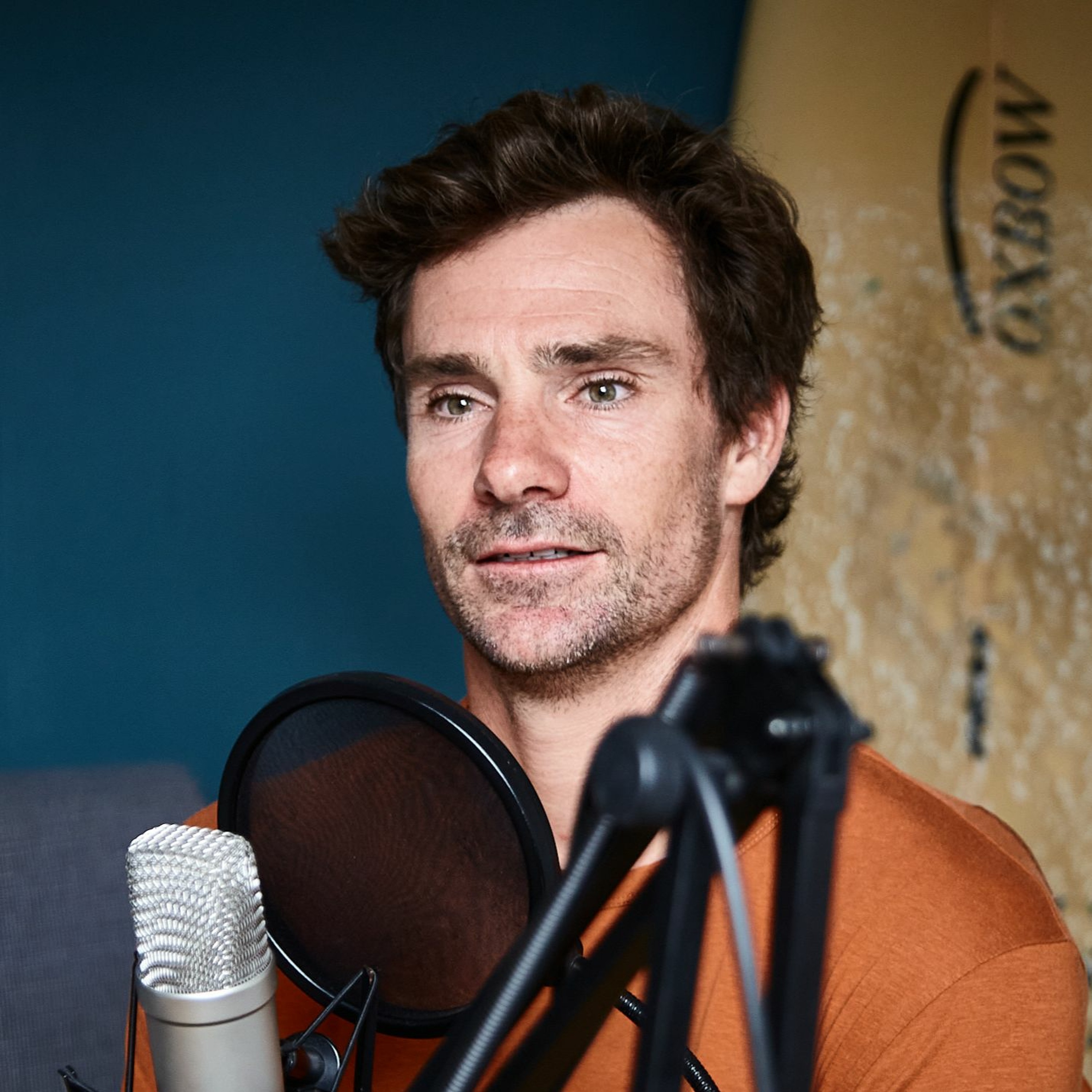 Mathieu Crepel, la glisse dans la pow