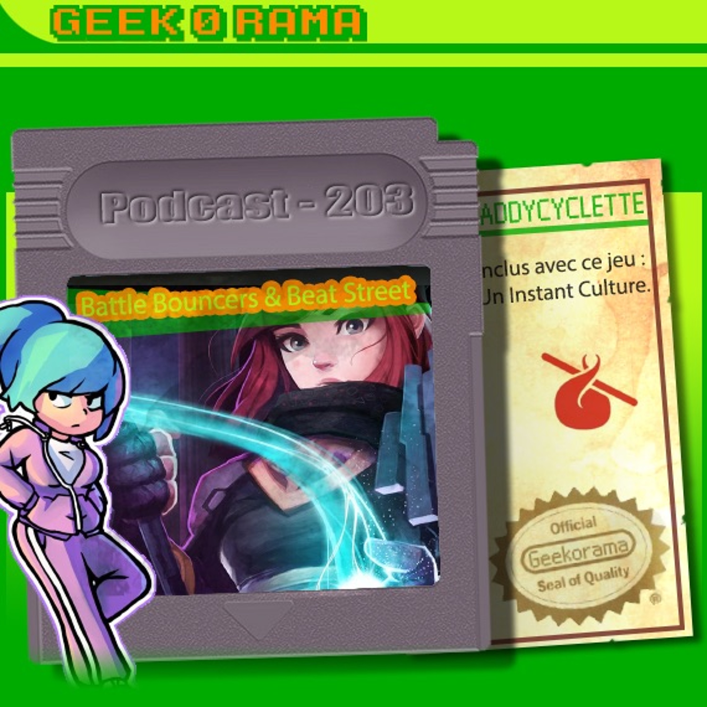 Épisode 203 GeekOrama - Battle Bouncer & Beat Street | IC : Humble Bundle