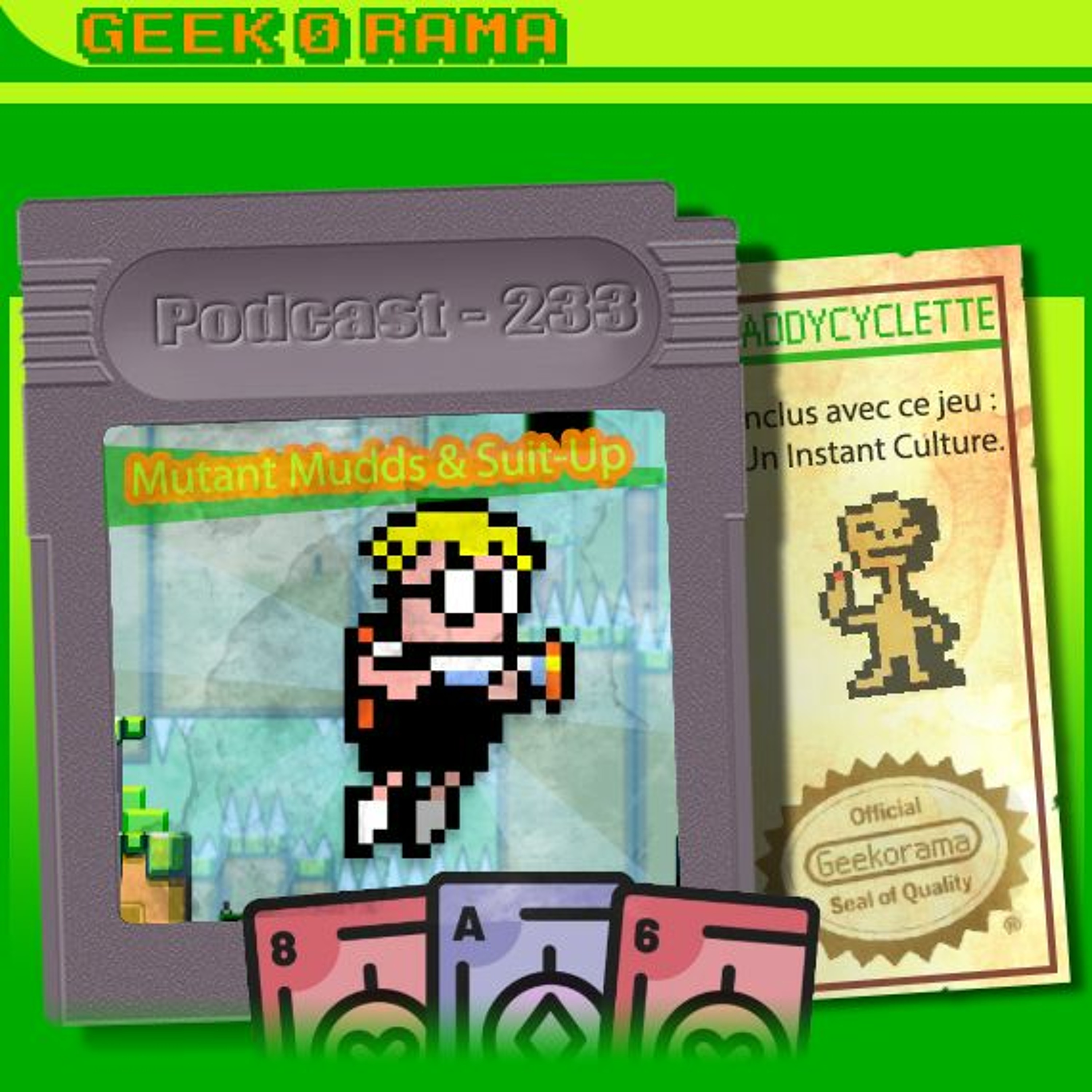 Épisode 233 GeekOrama - Mutant Mudds & Suit-Up | IC : E.T. the Extra-Terrestrial, partie Deuz’