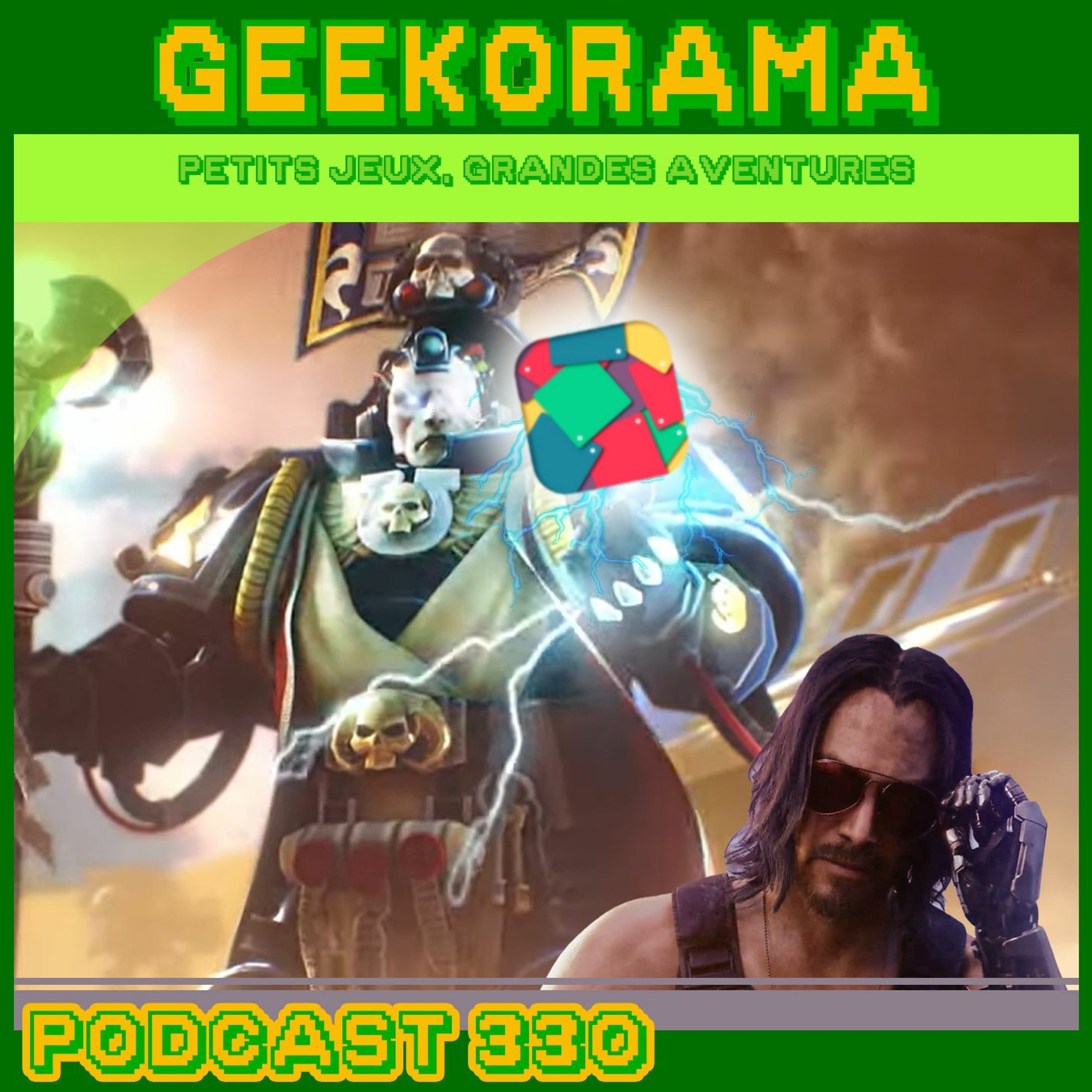 Épisode 330 GeekOrama - Warhammer Tacticus & Sprnkls | IC : Cd Project