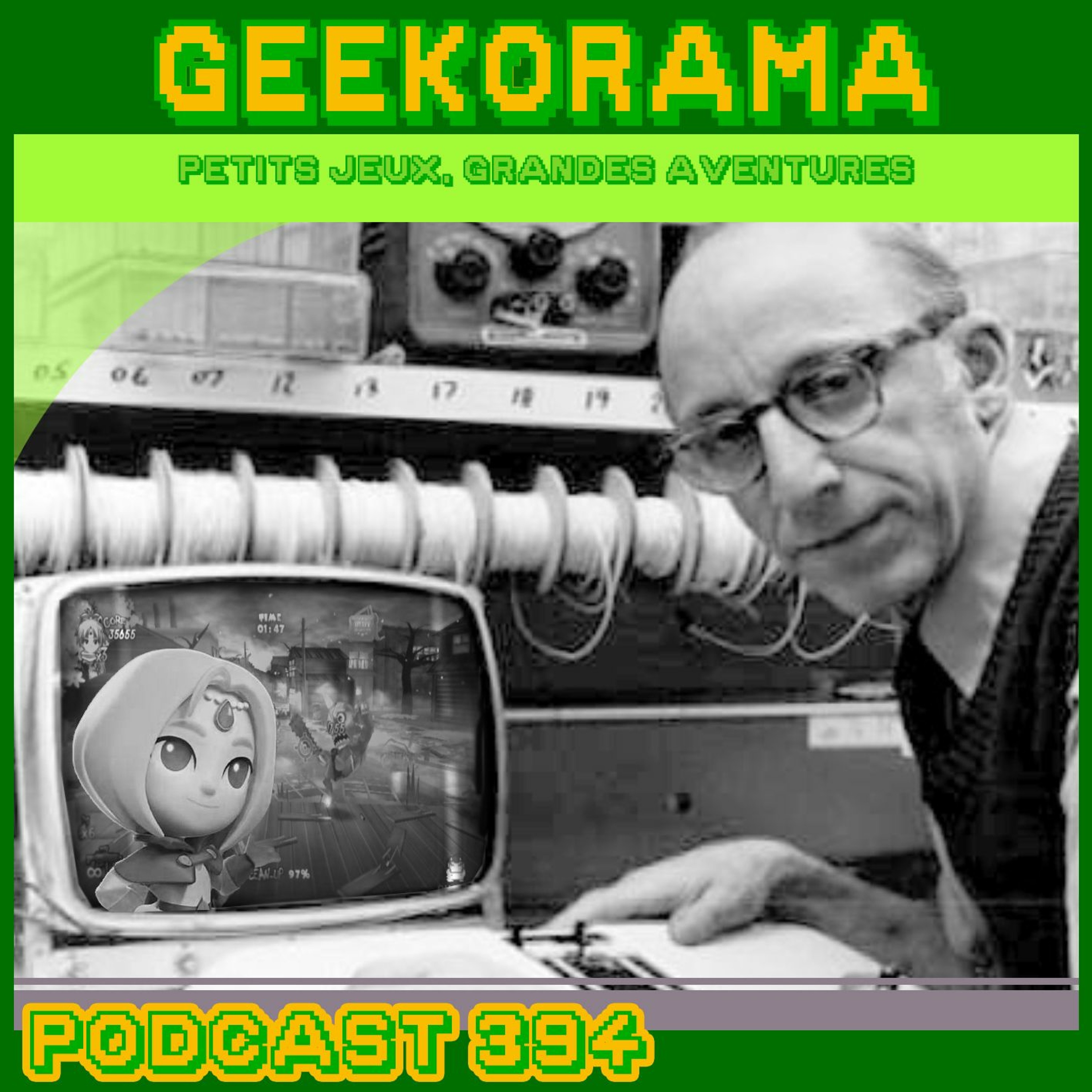 Épisode 394 GeekOrama - Zombie Panic in Wonderland & Punball | IC : CRT Amusement Device
