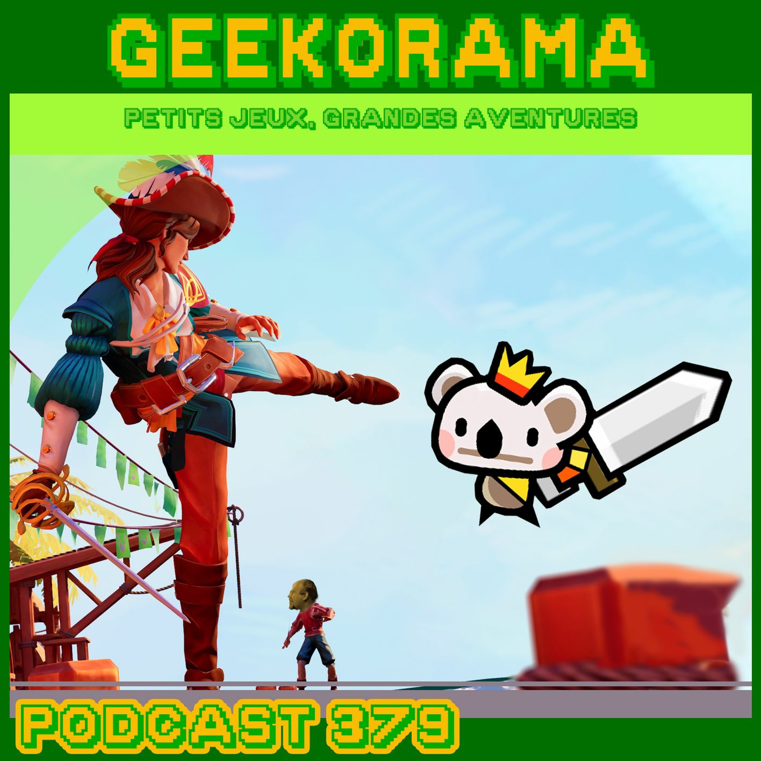 Épisode 379 GeekOrama - Combo Koala & En Garde ! | IC : La machoire de Cain !