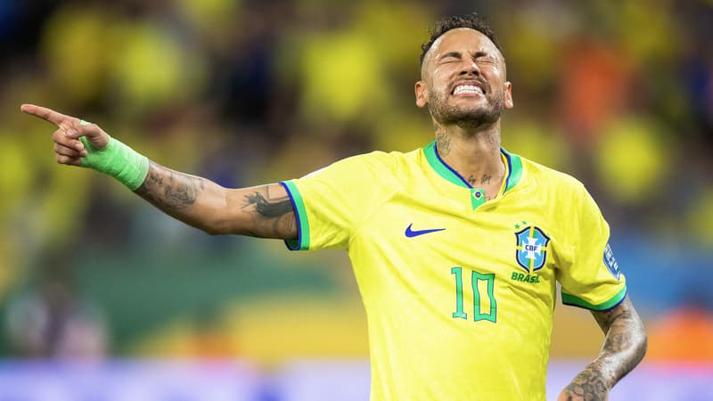 Brésil: retour différé et grosse déception pour Neymar, encore blessé