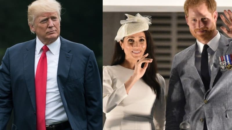 "Il a déjà assez de problèmes avec sa femme": Trump assure ne pas vouloir expulser le prince...