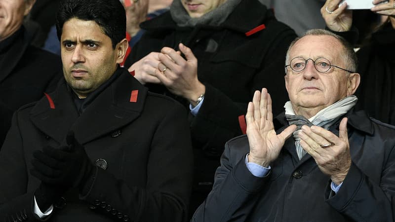 Ligue 1: Nasser Al-Khelaïfi a "sauvé le championnat français", assure Aulas
