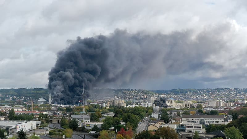 "C'était affolant": cinq ans après l'incendie de l'usine Lubrizol, les Rouennais se souviennent