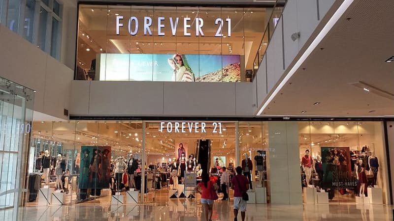 La chaîne de prêt-à-porter Forever 21 dépose le bilan, pour la seconde fois