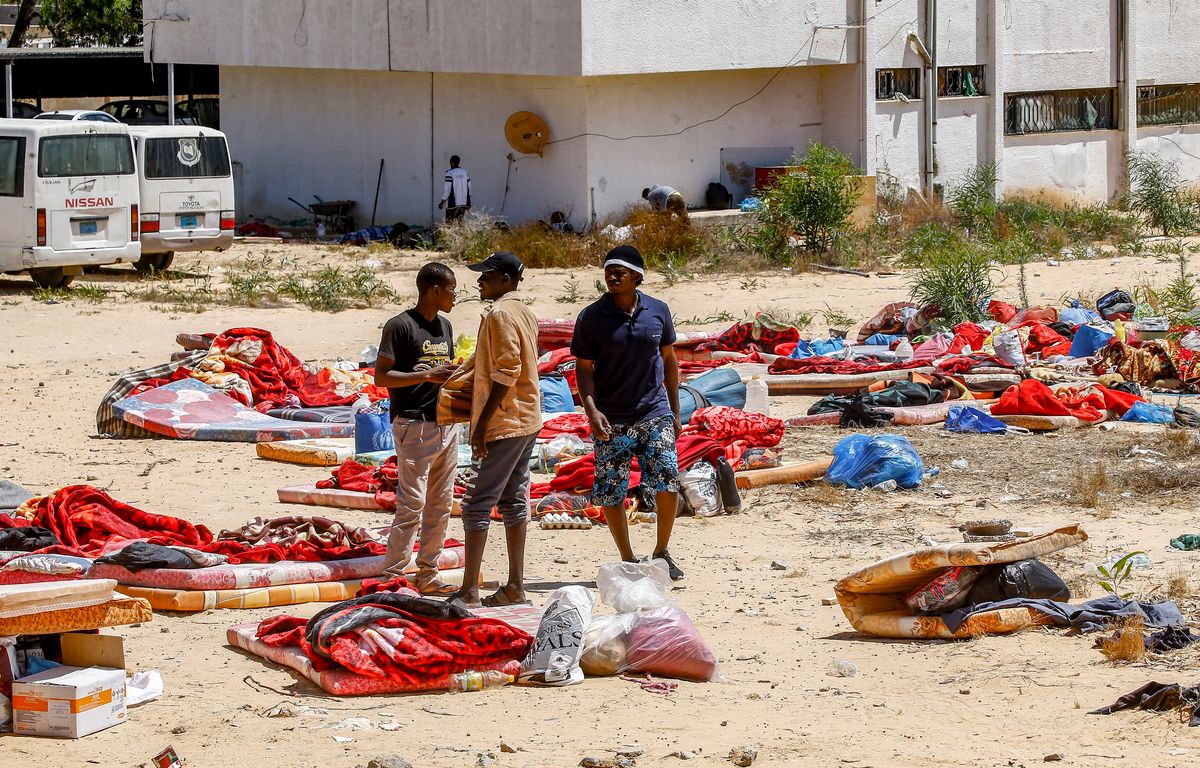Libye : Une « fosse commune » avec au moins 65 corps de migrants découverte, selon l???ONU