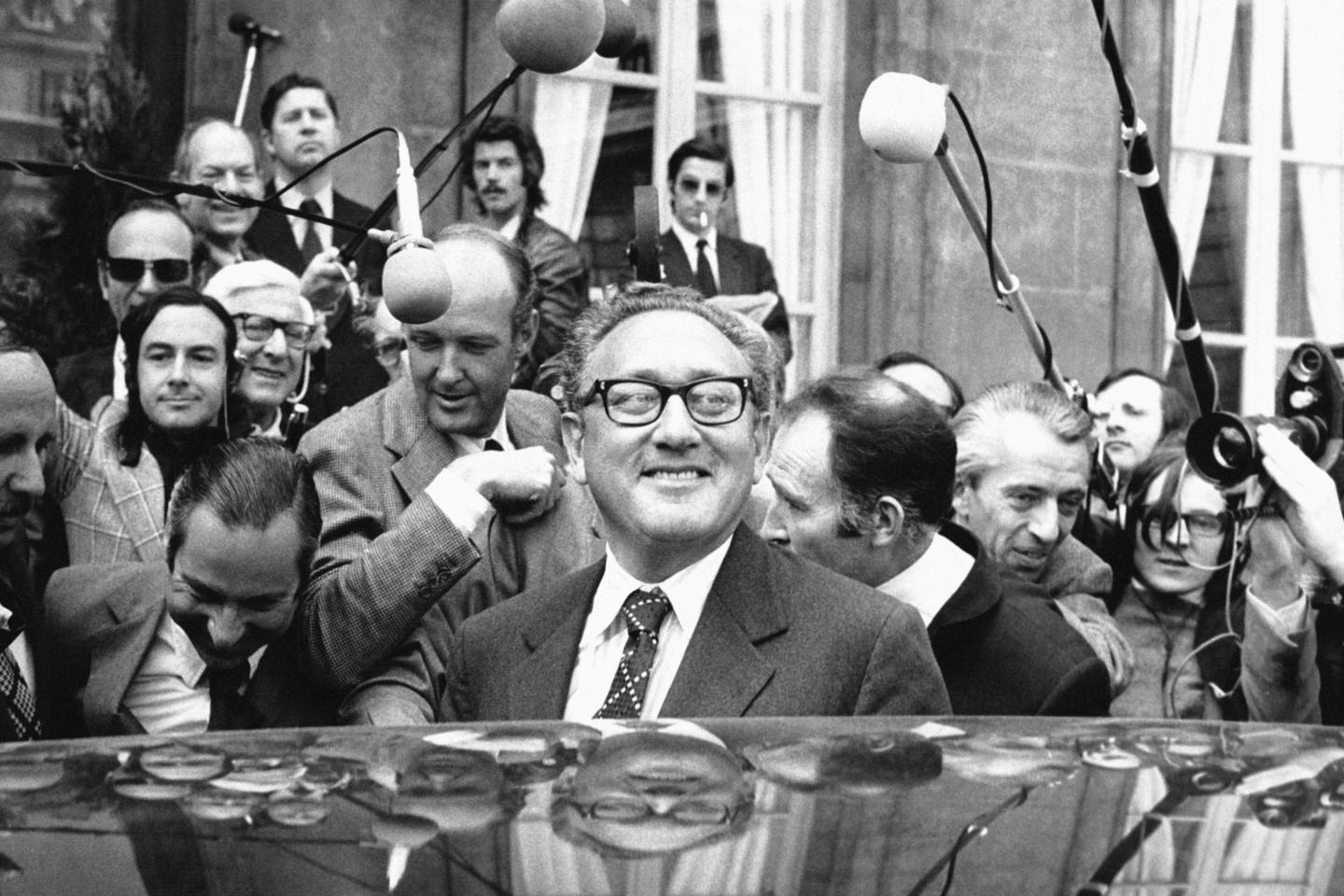 Henry Kissinger, ancien secrétaire d???Etat et figure historique de la diplomatie américaine,...
