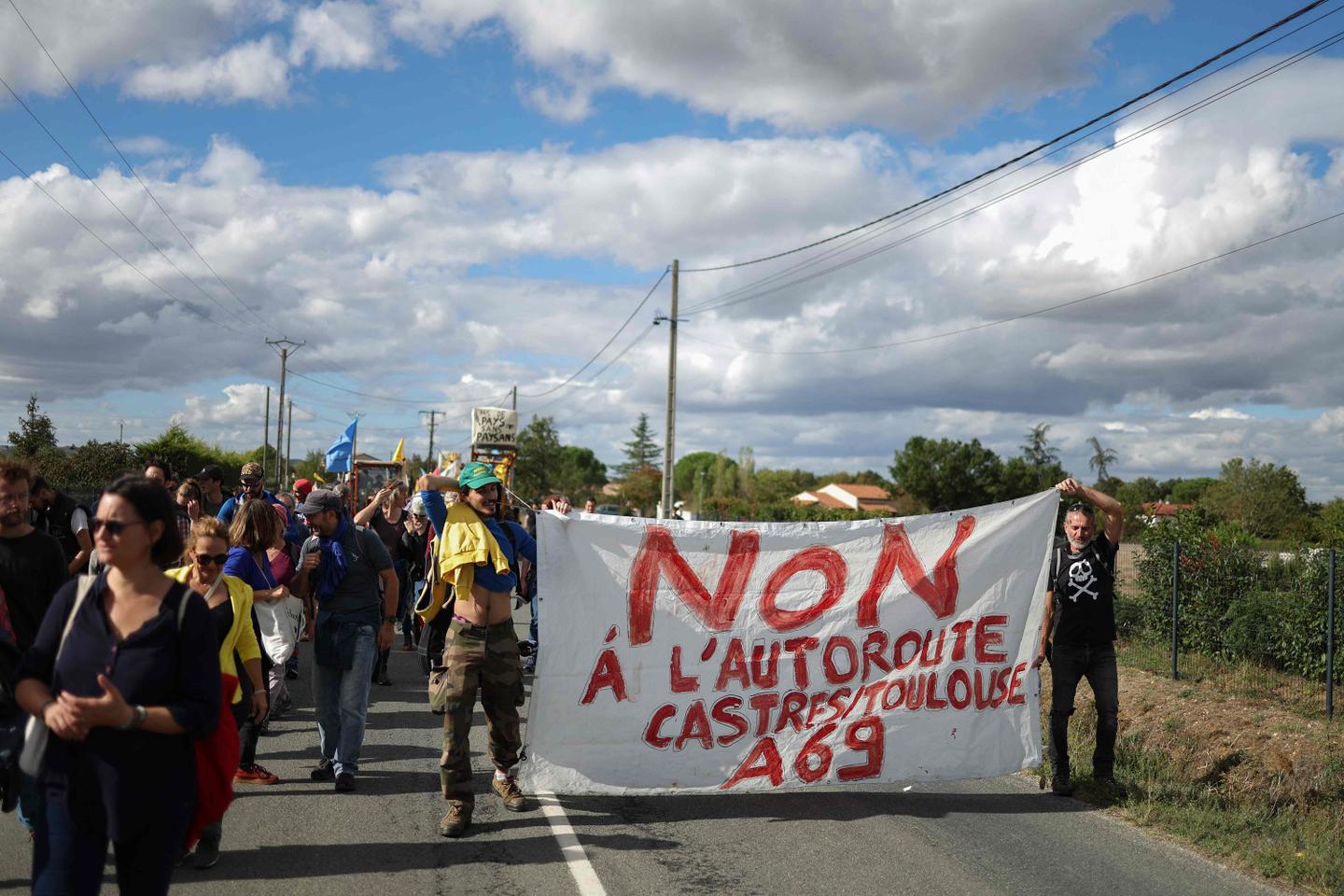 Projet d???autoroute A69 Toulouse-Castres : un week-end de mobilisation des opposants marqué par...