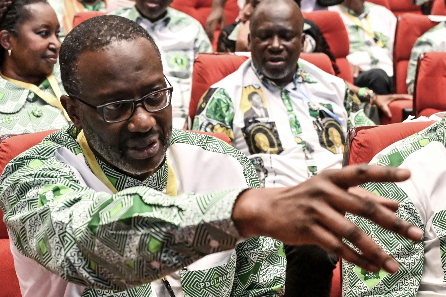 En Côte d???Ivoire, l???ex-banquier Tidjane Thiam prend la tête du PDCI, la présidence...