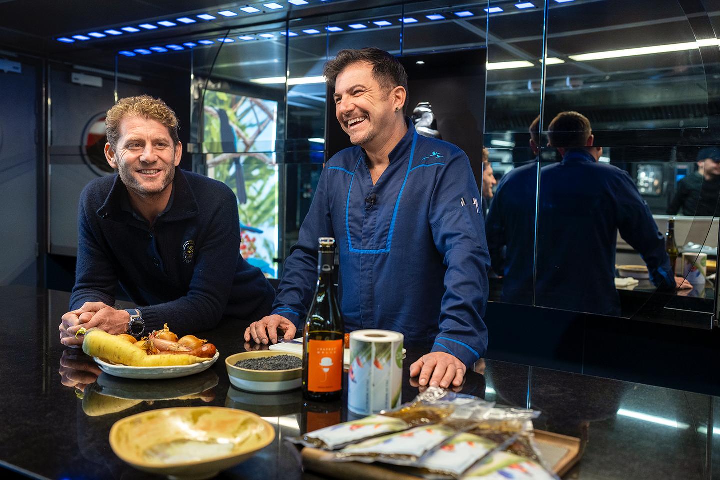 Arkea Ultim Challenge : les menus étoilés de Charles Caudrelier