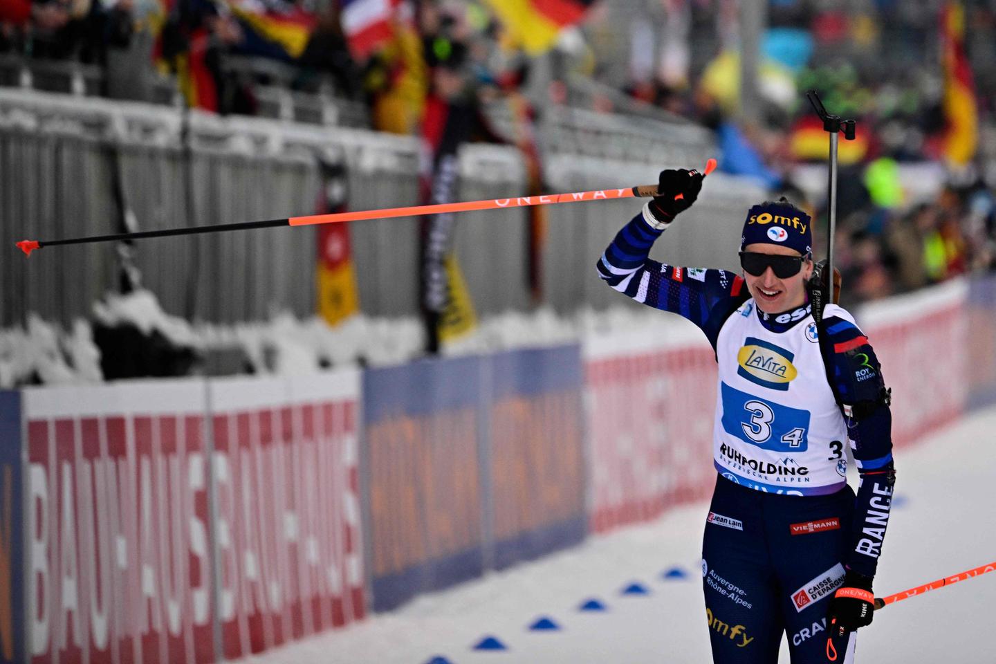 Les biathlètes françaises remportent, à Ruhpolding, un deuxième relais de rang
