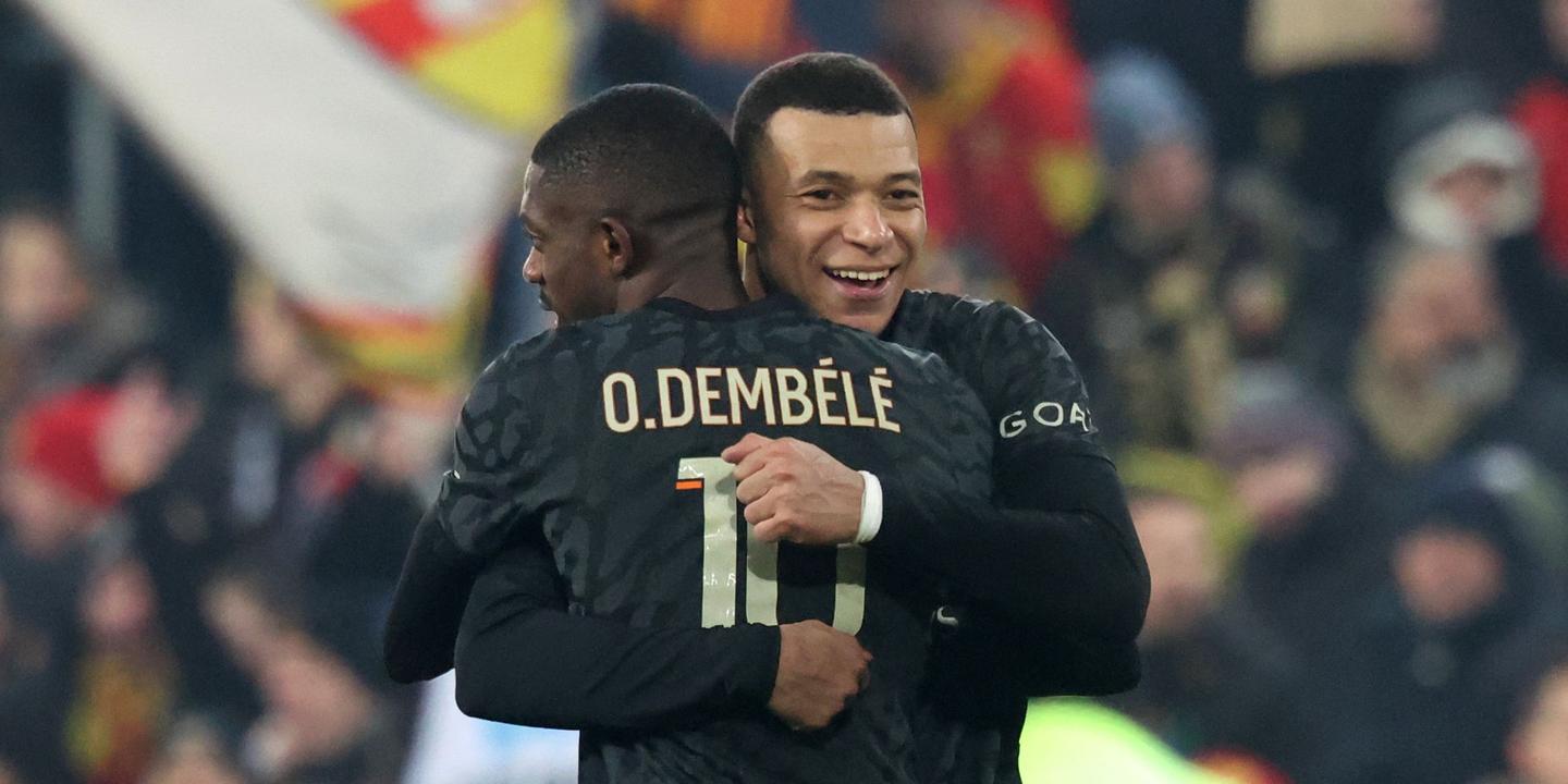 Lens-PSG : Mbappé et Barcola permettent aux Parisiens de continuer leur marche en avant