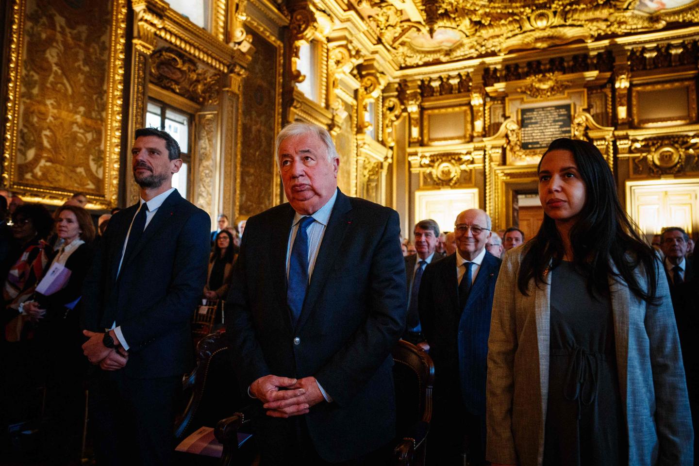 Gérard Larcher s???oppose à l???inscription de l???IVG dans la Constitution, estimant que le...