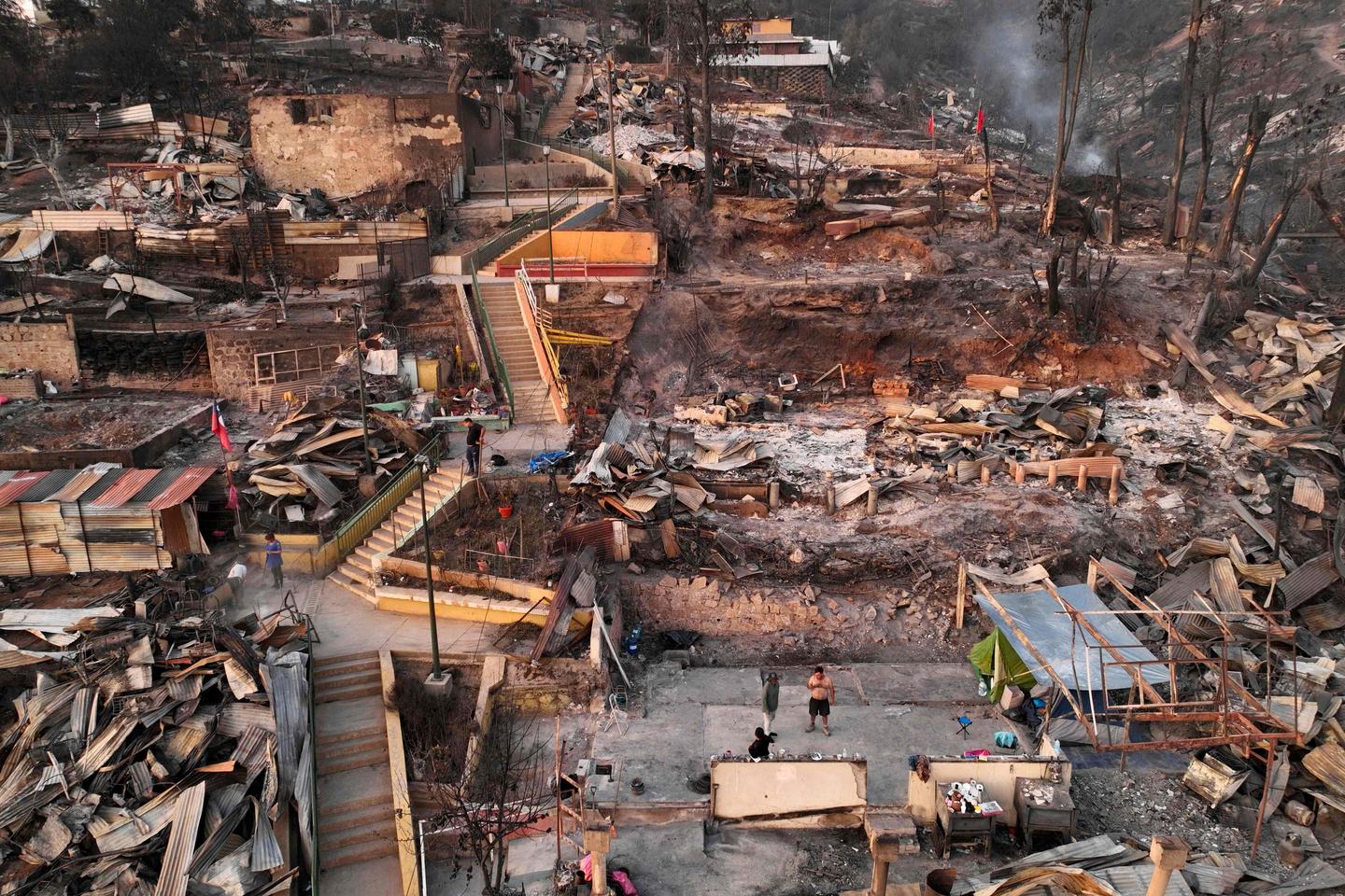 Chili : des incendies meurtriers responsables de la « plus grande tragédie » depuis plus de...