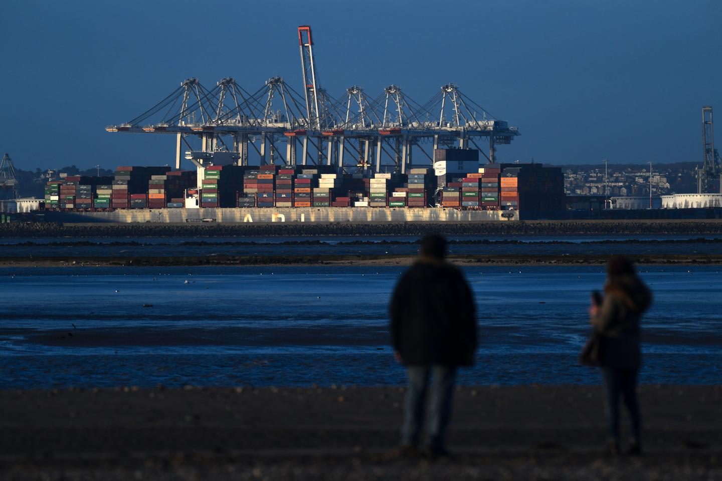 Les principaux ports de France affectés par une grève des dockers contre la réforme des retraites
