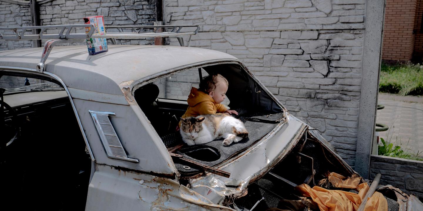 A Boutcha, deux ans dans la vie d???une famille ukrainienne