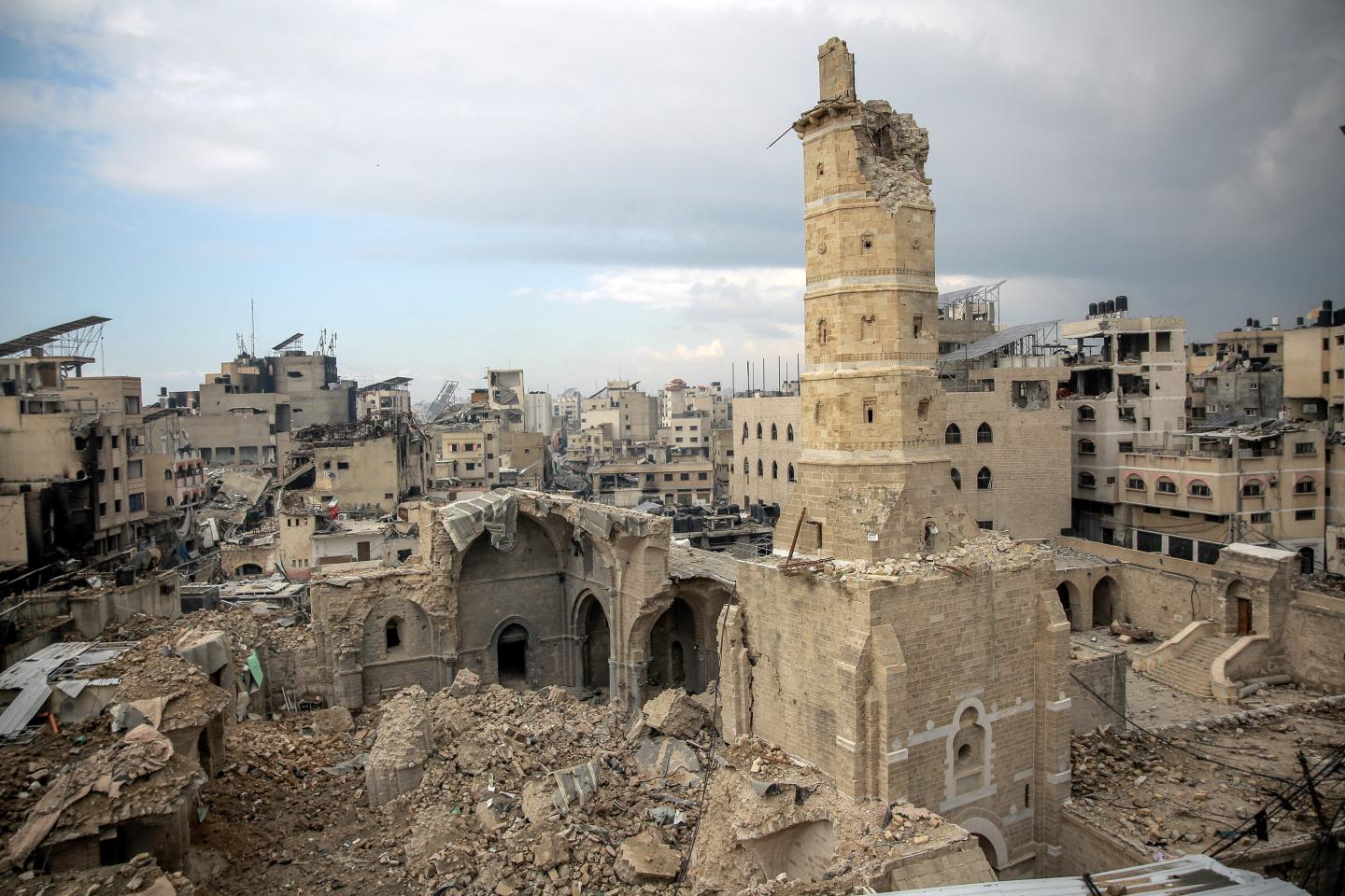 Dans la bande de Gaza, les bombes israéliennes détruisent le patrimoine et effacent la mémoire