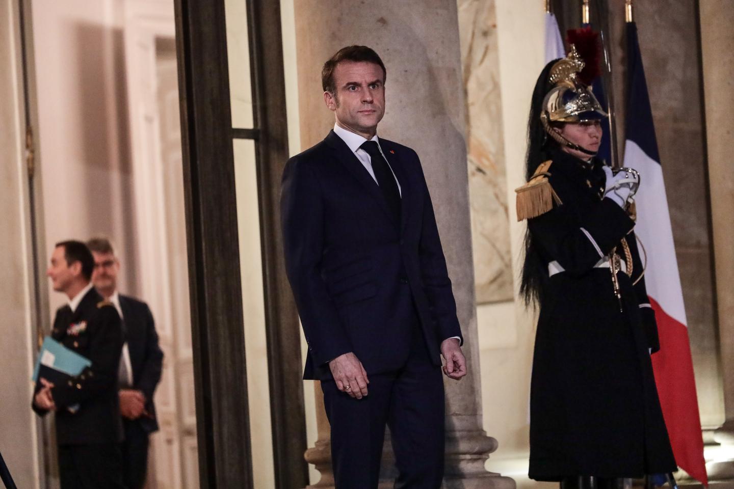 Emmanuel Macron affirme n???avoir « jamais considéré que le Rassemblement national...
