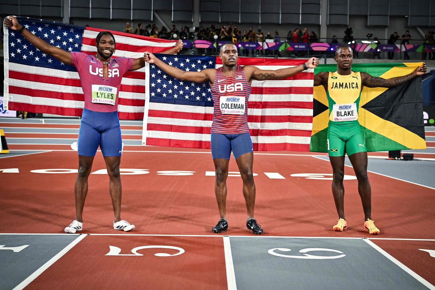 Mondiaux d???athlétisme : Christian Coleman prive Noah Lyles d???un premier titre mondial en salle