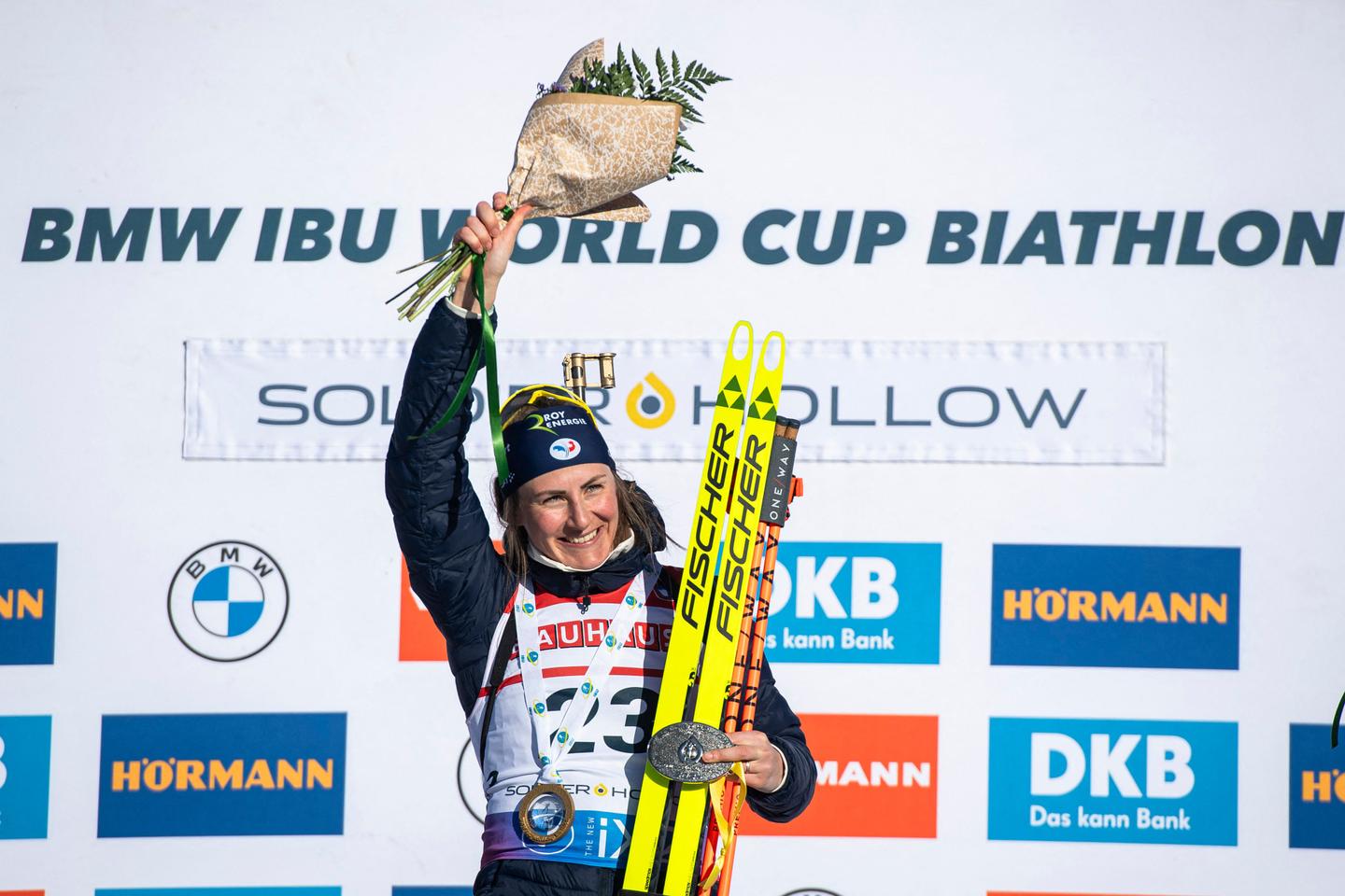 Biathlon : Justine Braisaz-Bouchet remporte le sprint de Soldier Hollow, Lou Jeanmonnot finit...