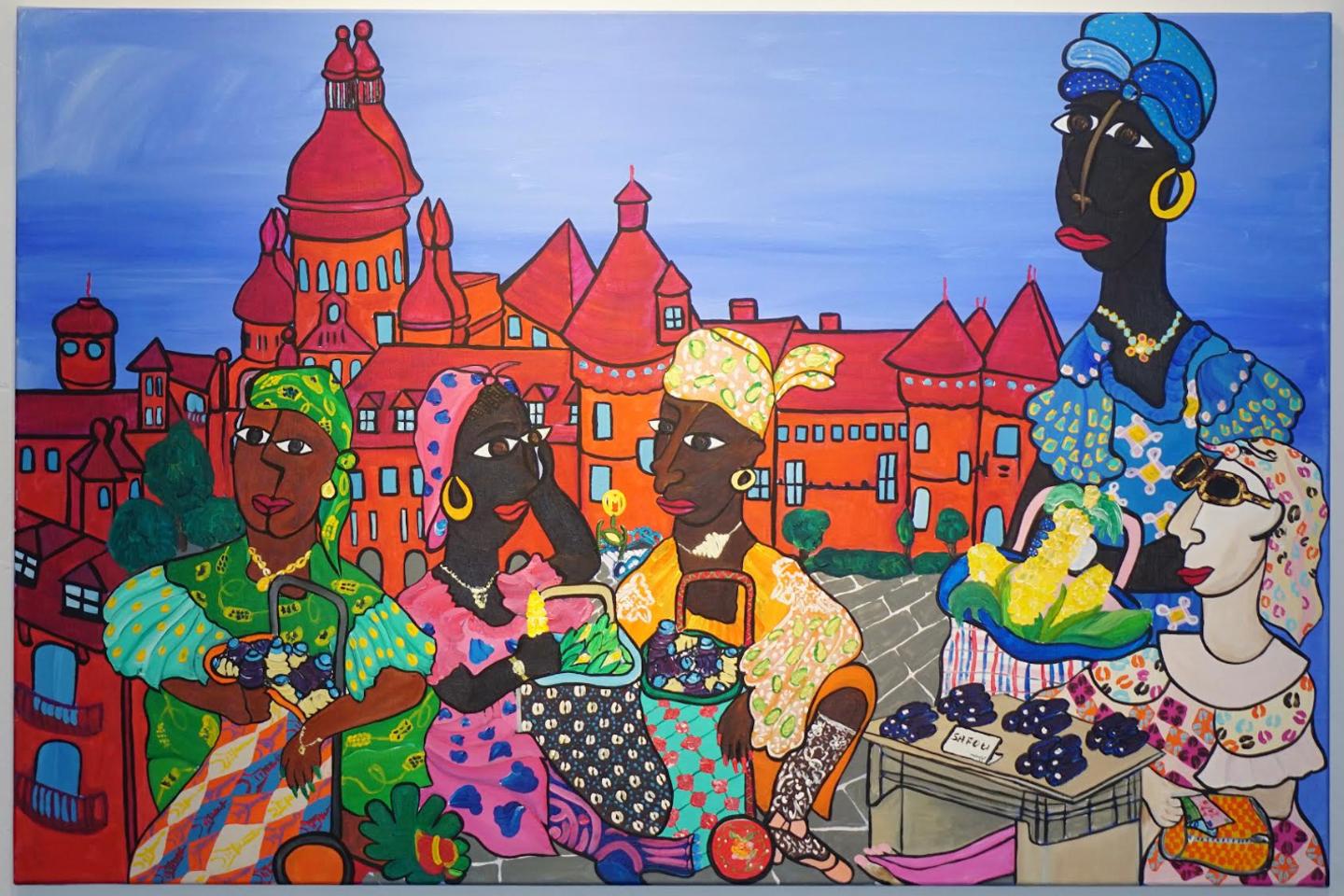 Quelques ??uvres de Francis Essoua Kalu