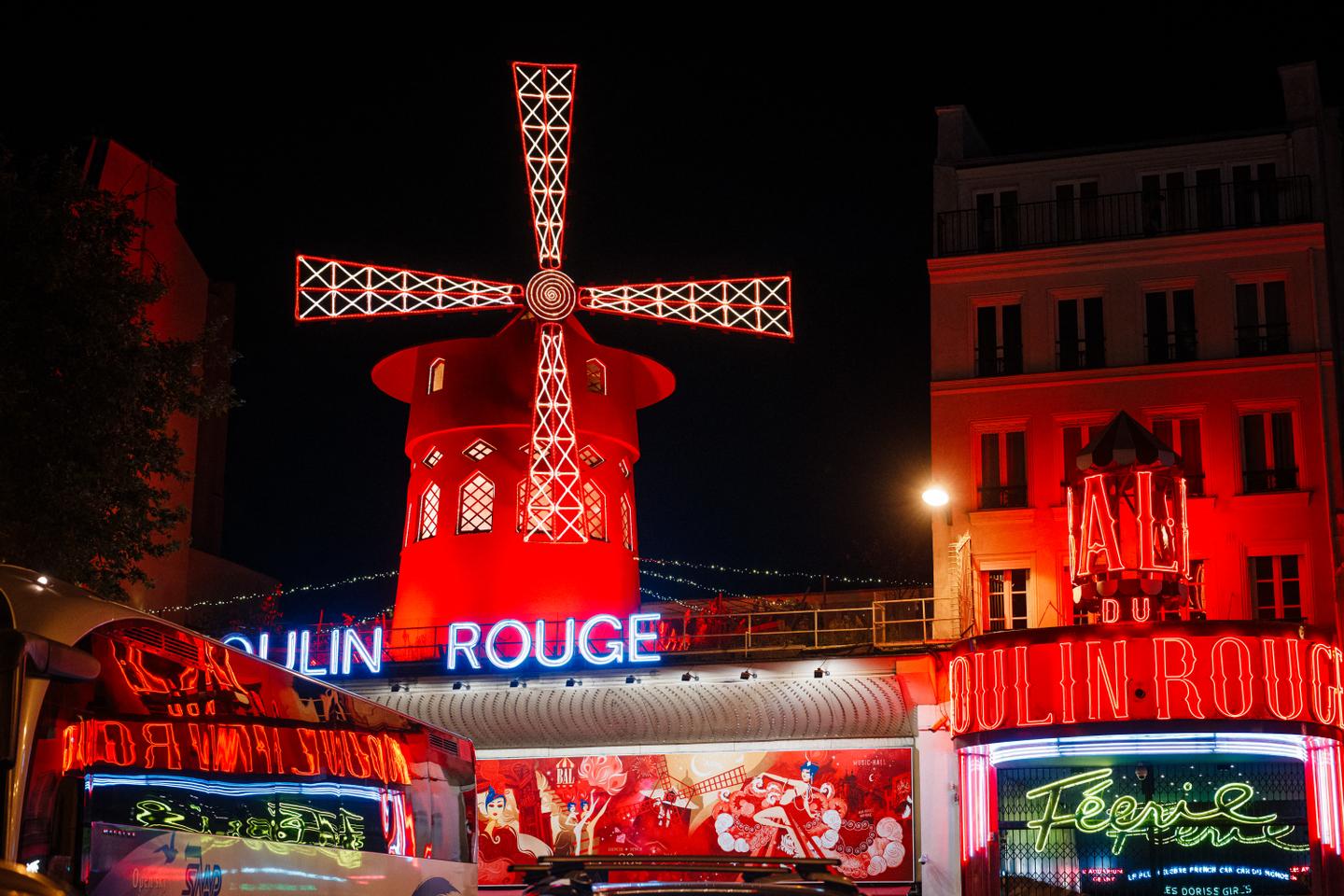 Les ailes du Moulin-Rouge sont tombées pendant la nuit de mercredi à jeudi