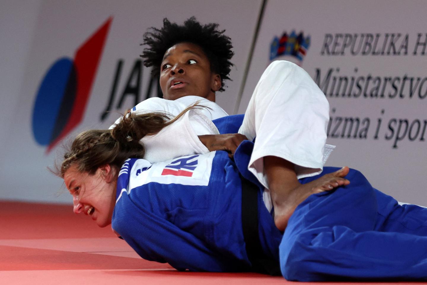 Judo : Audrey Tcheuméo, sacrée championne d???Europe pour la cinquième fois