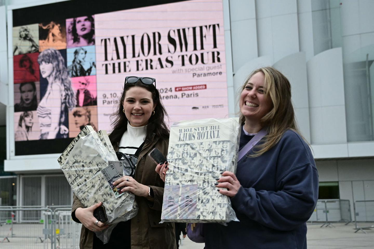 Taylor Swift entame une série de quatre concerts à Paris