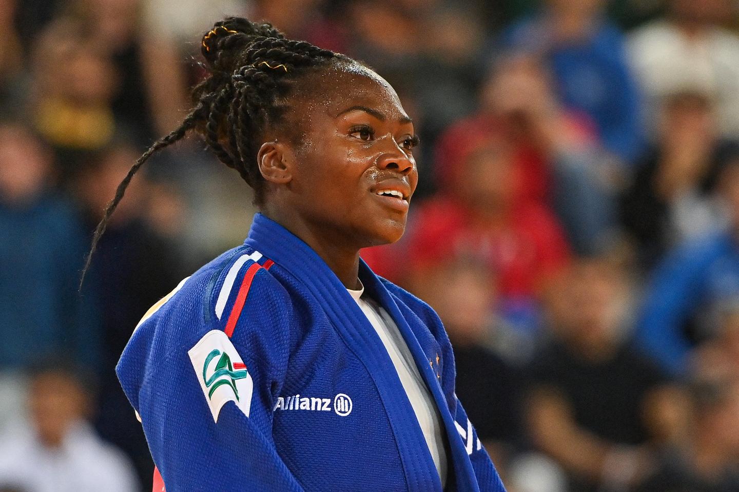 Clarisse Agbégnénou échoue à remporter un septième titre aux Mondiaux de judo, à deux mois...