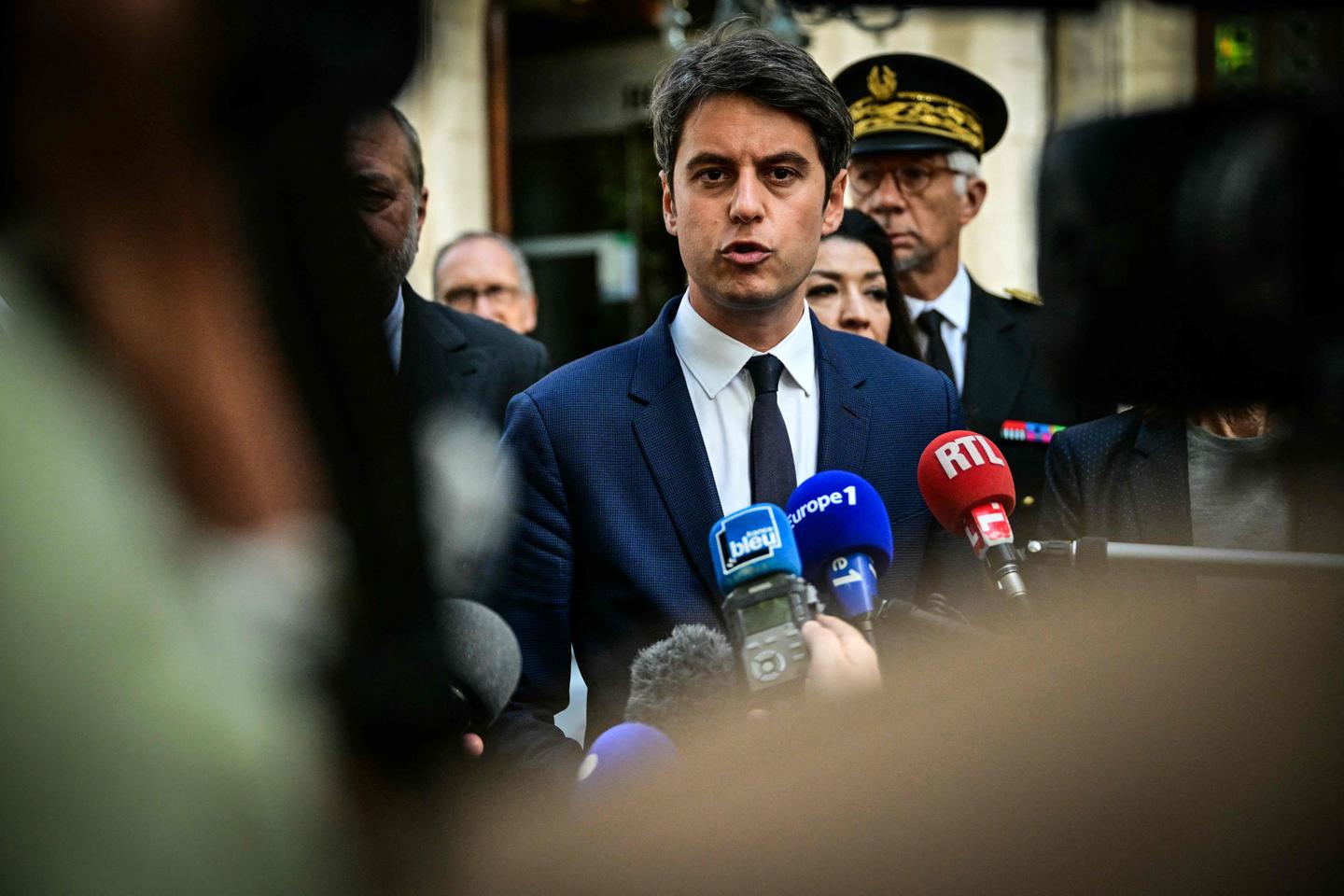 Gabriel Attal réitère ses annonces sur le durcissement de la justice des mineurs