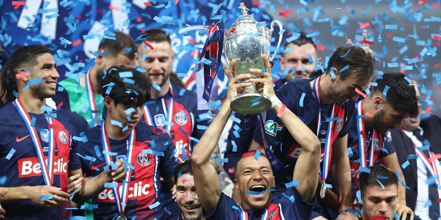 OL-PSG : revivez le quinzième sacre des Parisiens en Coupe de France, pour la dernière de Mbappé