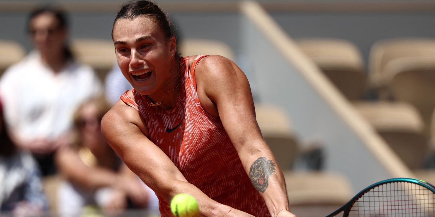 En direct, Roland-Garros : Aryna Sabalenka contre Mirra Andreeva, suivez le match des quarts de...