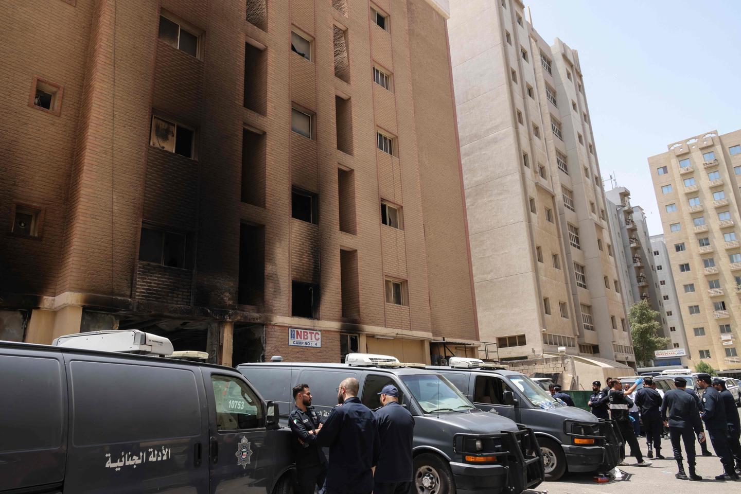 Un incendie au Koweït fait 50 morts, dont une majorité de travailleurs indiens