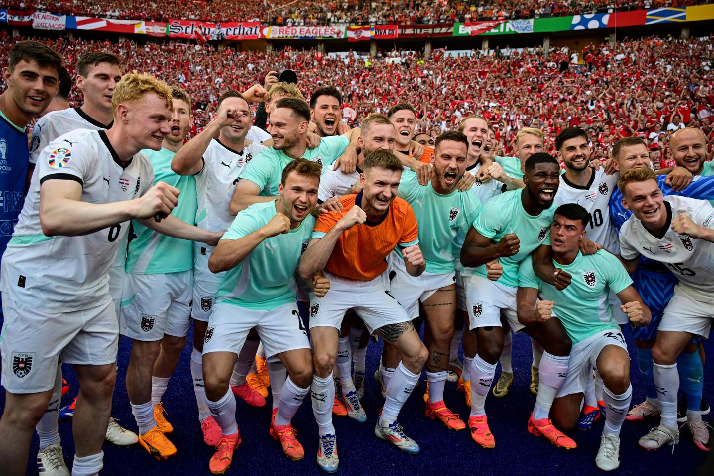 L???Autriche, vainqueur surprise du groupe des Bleus, s???affiche en trouble-fête à l???Euro 2024