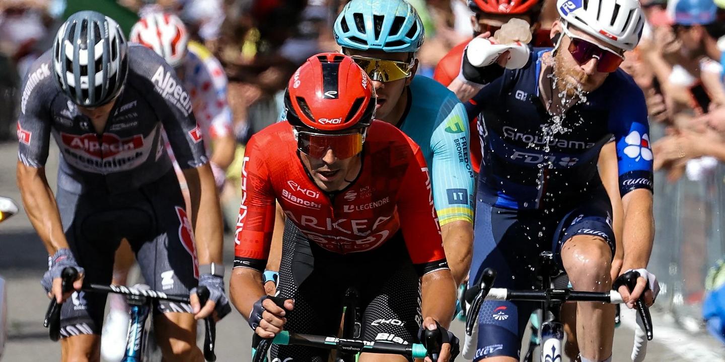 En direct, Tour de France 2024 : attaque de Vauquelin dans la montée de la côte de San Luca