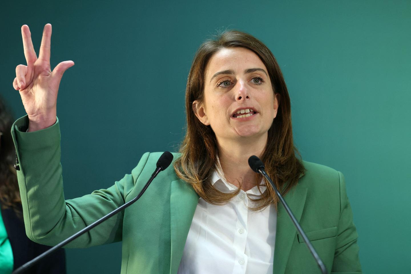 Marine Tondelier était l???invitée de « Questions politiques »