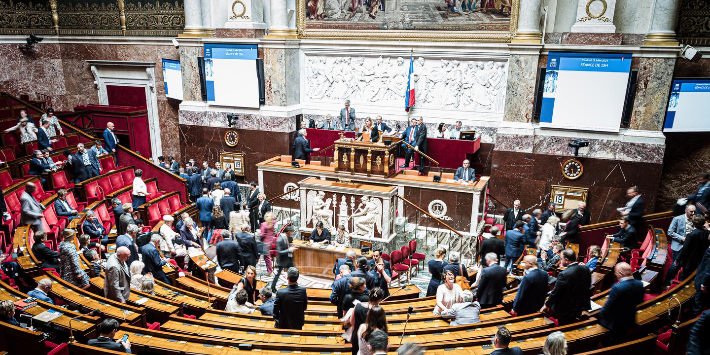 Répartition de postes-clés à l???Assemblée : le Nouveau Front populaire majoritaire au sein...