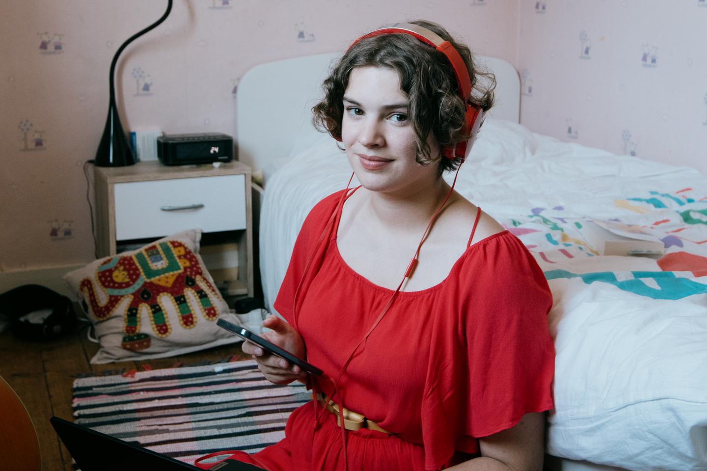 Lucie Letertre, 17 ans, cherche l???info à l???heure du scroll