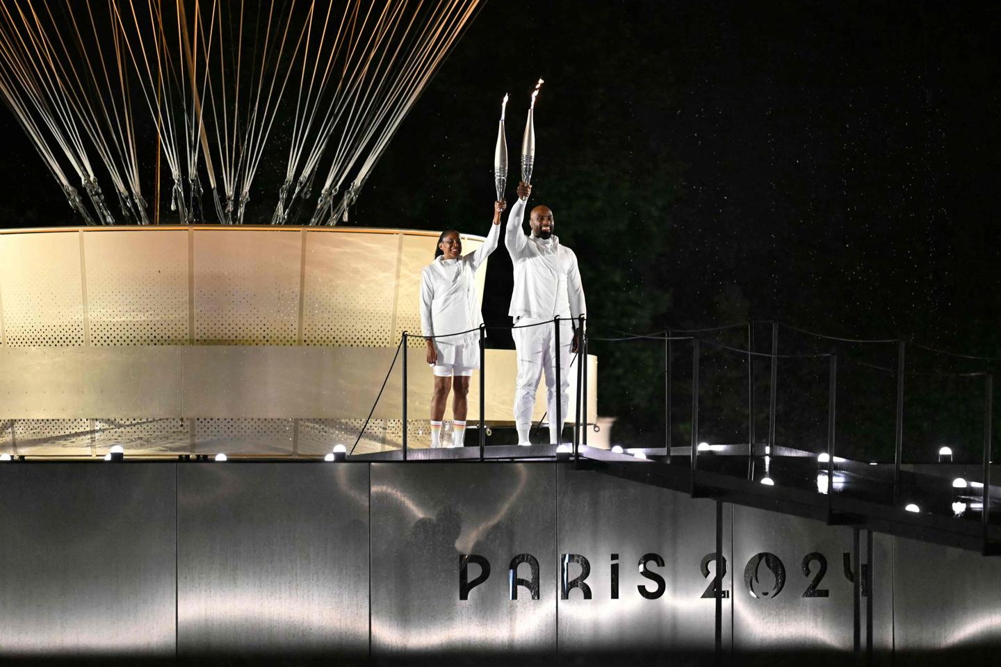 Marie-José Pérec est allée chercher sa « quatrième médaille d???or » en embrasant la...