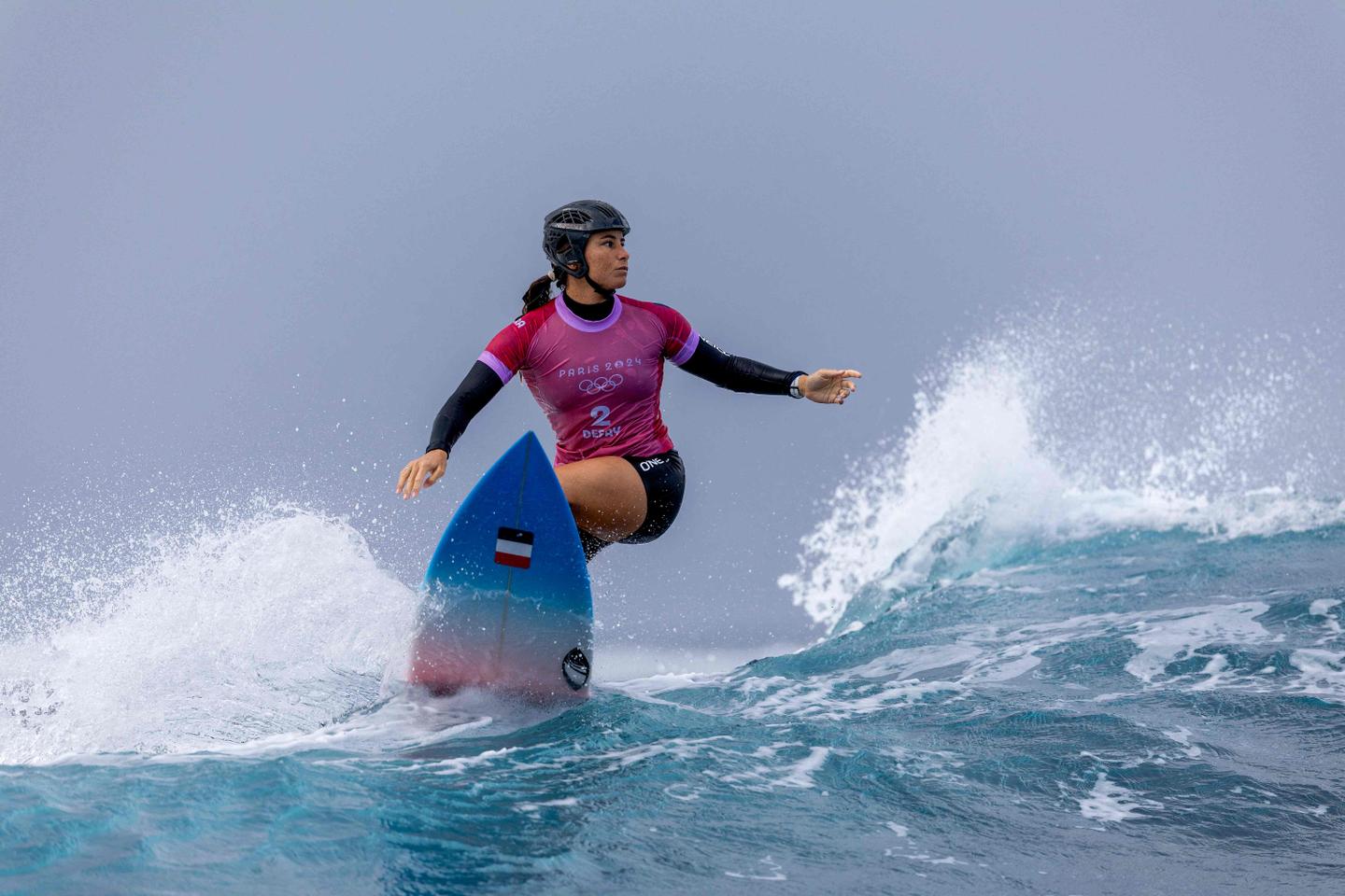 JO 2024 : après s???être fait peur, les quatre surfeurs français qualifiés pour les huitièmes...