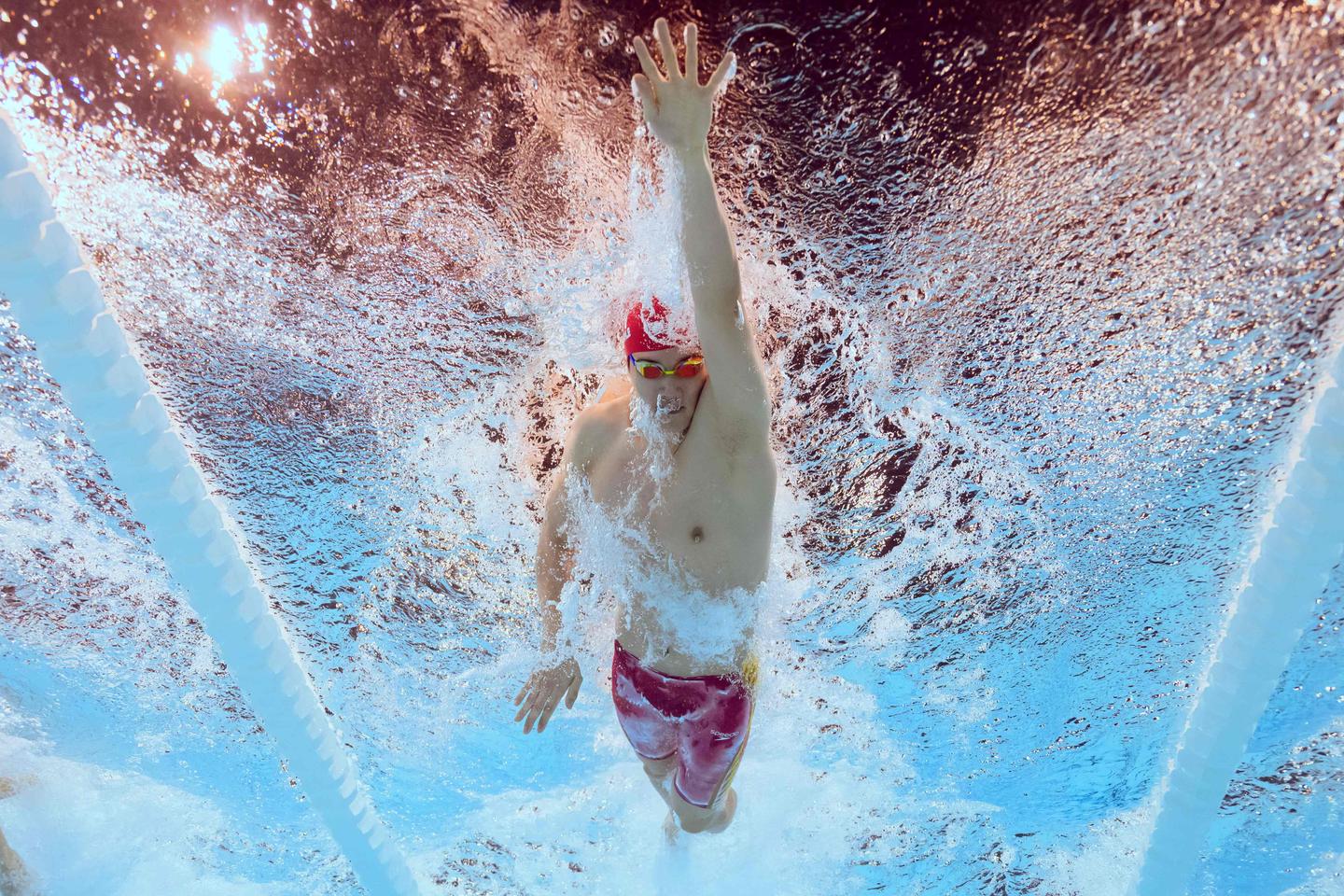 Natation aux JO 2024 : Pan Zhanle bat son propre record du monde en 100 m nage libre