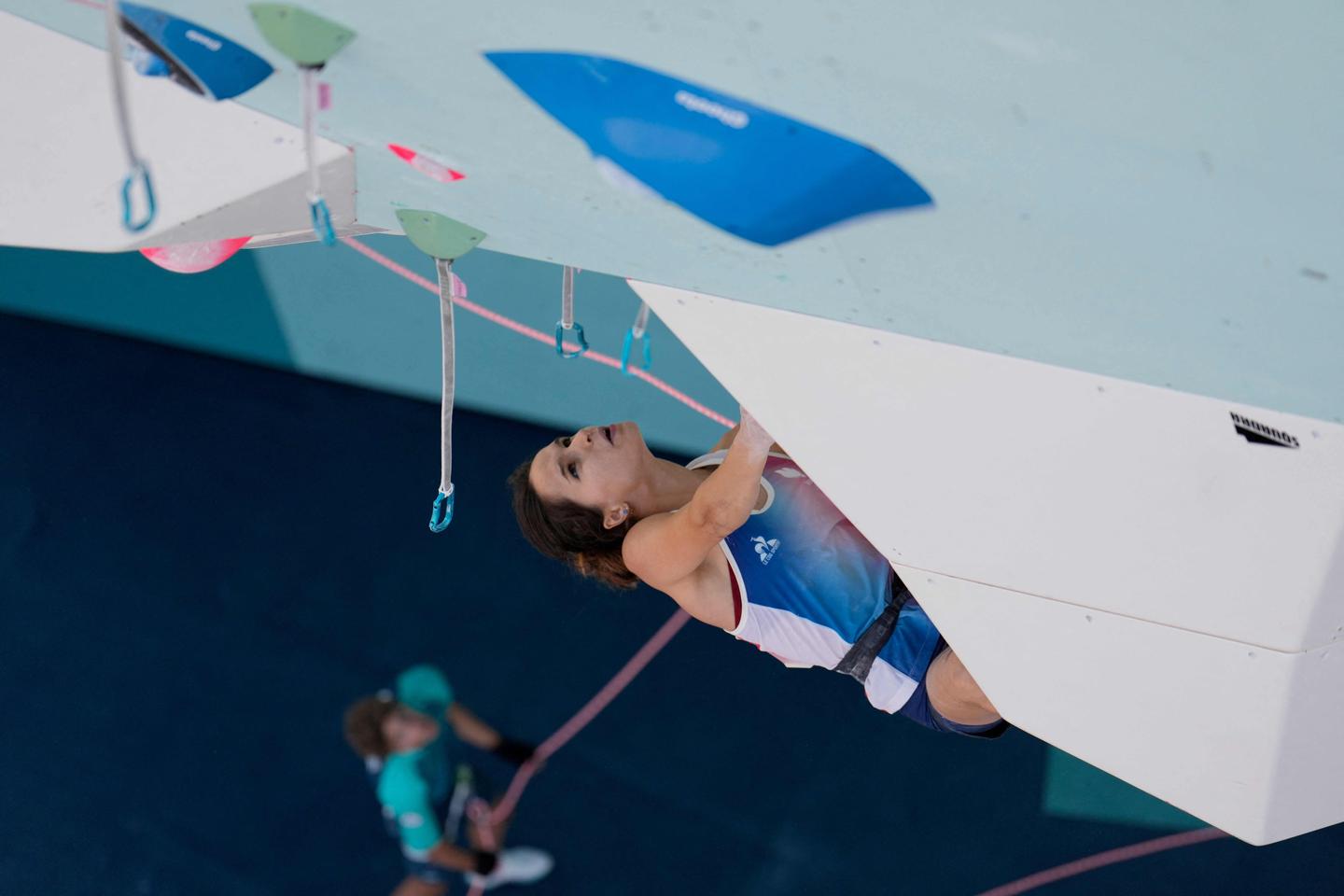 Escalade bloc-difficulté aux JO 2024 : déception pour la Française Oriane Bertone, deuxième...