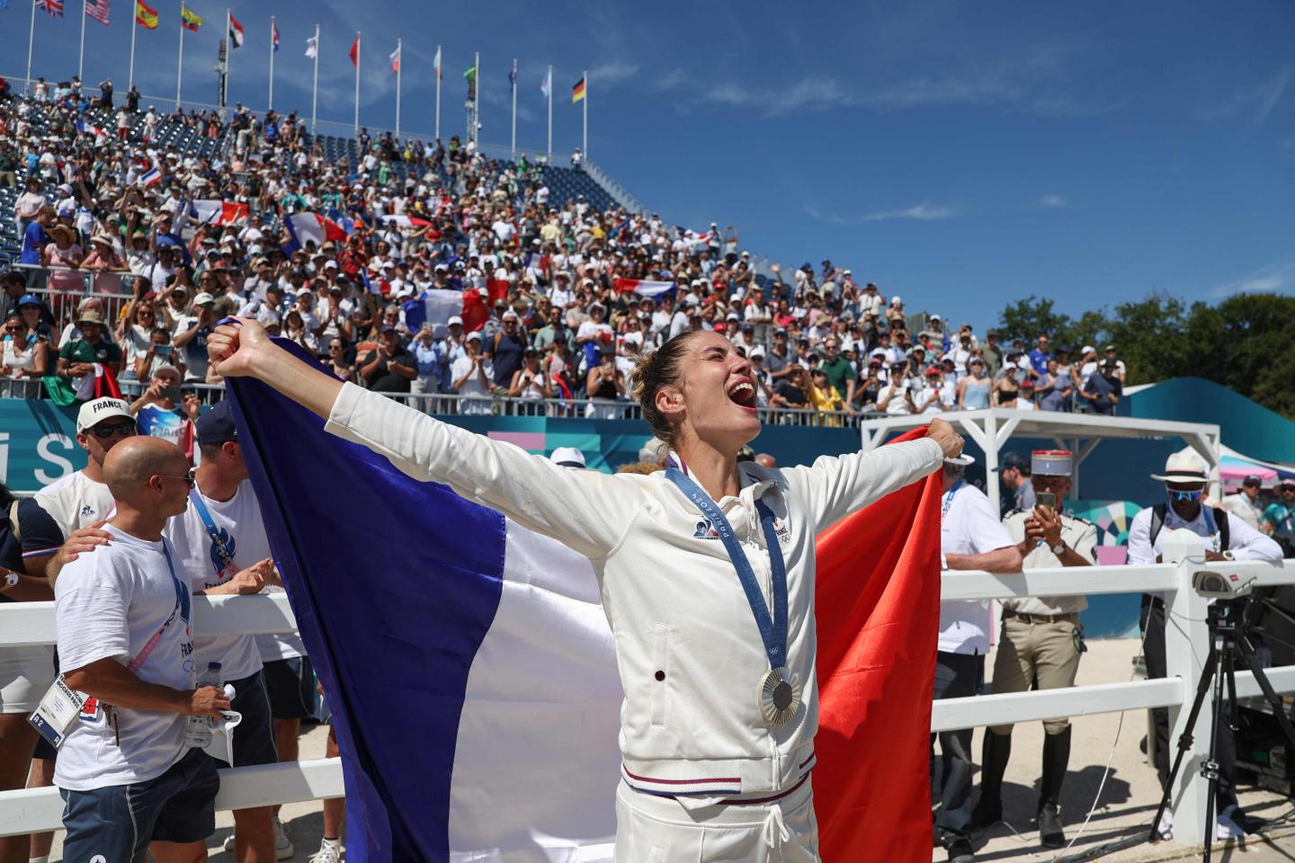 Pentathlon moderne aux JO 2024 : Elodie Clouvel, reine d???un jour à Versailles