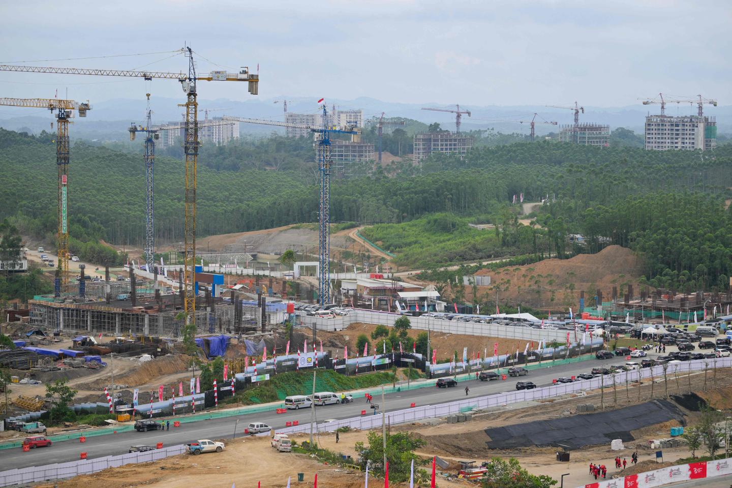 L???Indonésie célèbre son Jour de l???indépendance à Nusantara, sa future capitale encore en...