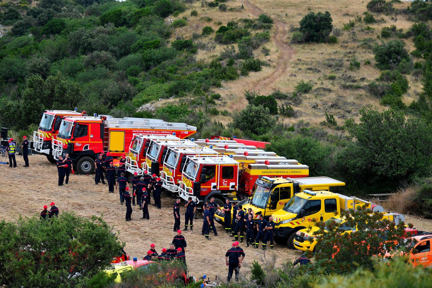 Risques d???incendie : les pompiers « extrêmement vigilants » face à un risque accru par le...