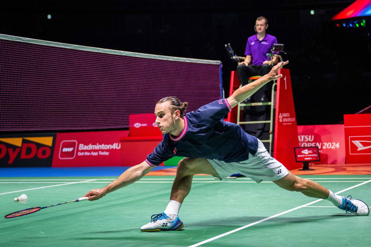 Badminton : à 19 ans, le Français Alex Lanier fait tomber le numéro 1 mondial