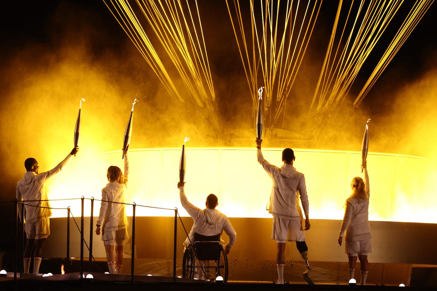 Cérémonie d???ouverture : « la révolution paralympique » a commencé en beauté et au sec,...