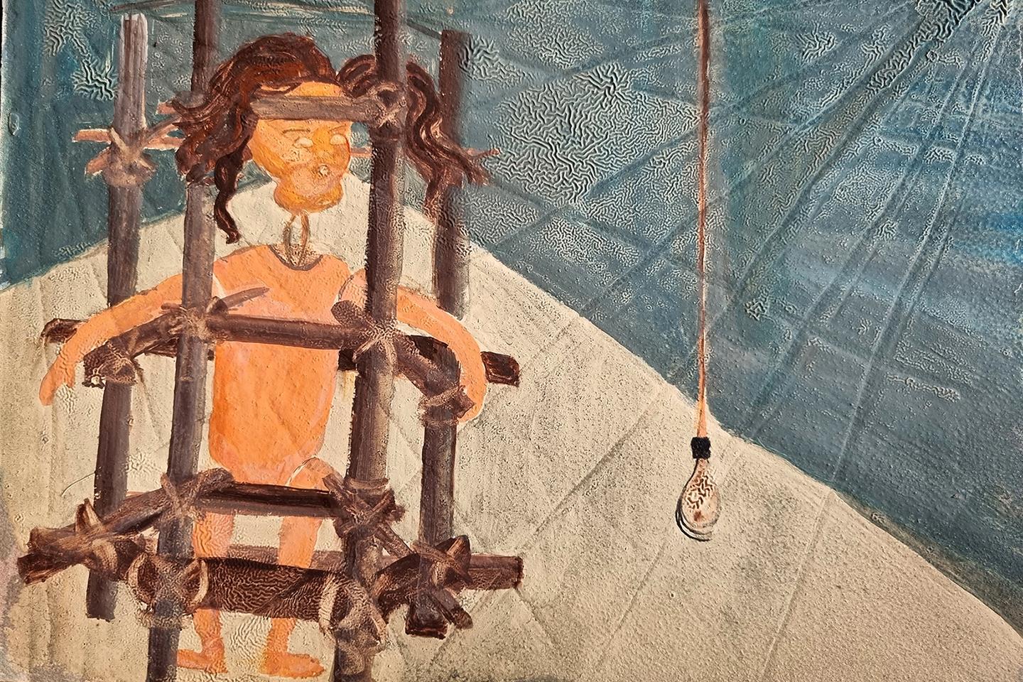 L?????uvre poignante de Monique Gies, artiste broyée de l???intérieur